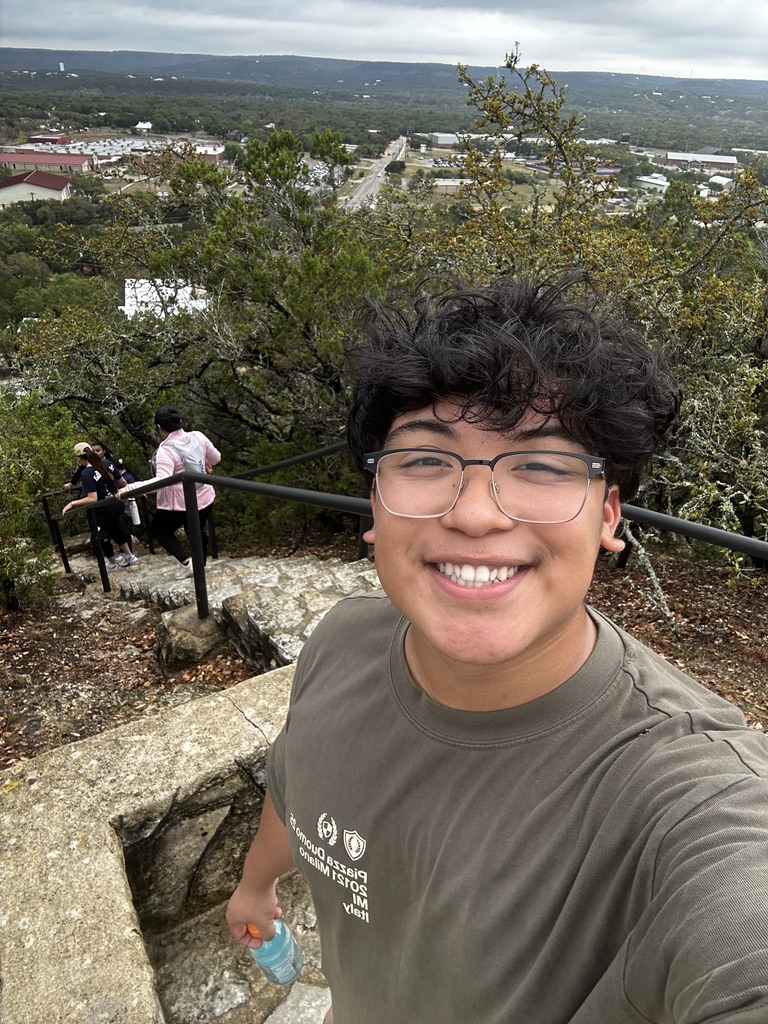 Eliezer Calvillo, owner of Summit Grounds Services and UTSA undergraduate from San Antonio